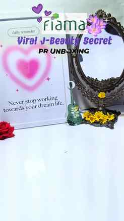​#collab - Unboxing this aesthetic PR package from @fiamaind