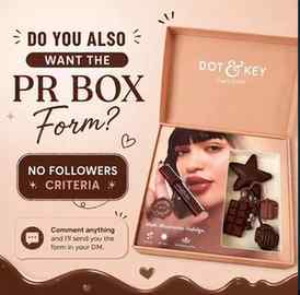 Want the Dot & Key PR Box?🤍
Looking for beauty brand PR opp