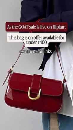 Not me finding a GOAT sale bag under 400 and it looks 4K 😭
