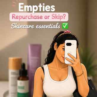 Empties that made it to the repurchase list... and a few tha