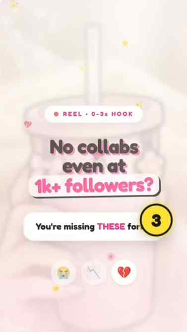 No collabs at 1k+? It's not your content, it's these 3 forms