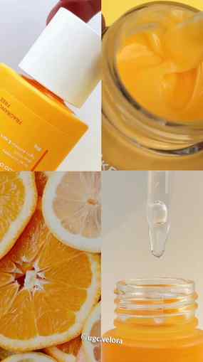 Glow game = ON ✨🍊
Using the Dot & Key Vitamin C range for t