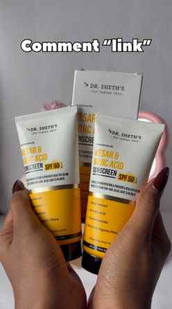 Comment “link” to buy @drsheths sunscreen 🧴❤️
.
.
.
.
.
#ug