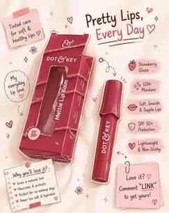 @dotandkey.skincare 💖 Pretty lips, every single day 💖

Say