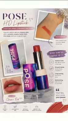 Lately, I'm obsessed with the MyGlamm Pose HD Lipstick! 😍
�