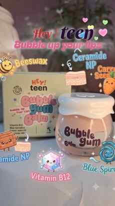 Hey Teen Bubble Gum Lip Balm ππ«§
Sweet bubblegum vibes + gl