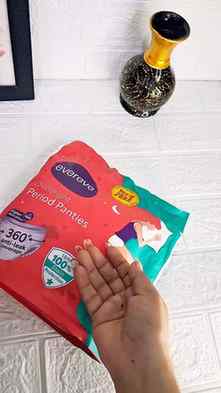 Evereve = Freedom from Period Worries.
#PeriodExamSeAzaad