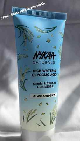 Instant glass skin glow in just one step ✨
Nykaa Rice Water