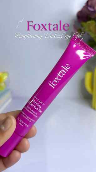 An under eye gel that feels light, cooling, and refreshing �
