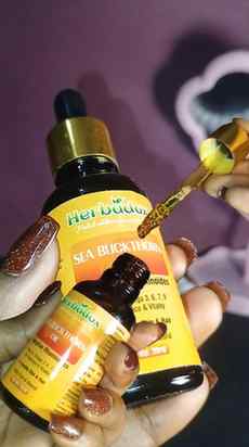 Herbadox Sea Buckthorn Oil 🌿✨
Lightweight, quick-absorbing