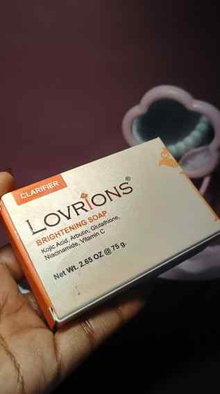 Glow mode: ON! ✨🧼💛
Meet LOVRIONS Brightening Soap 🌸
Clean