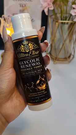 Unlock glowing, glass skin with Ultra Elixir Glycolic Renewa