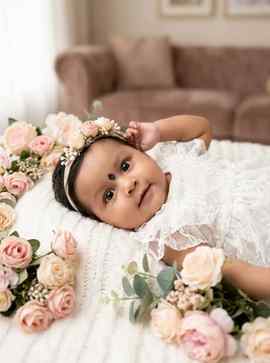 My titli 8 month complete 
 पाहता पाहता 8 महिने झाले तुला दि