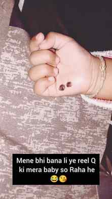 😁. ....😴 Baby so Rahi he me bhi try karti hu ye reel #real