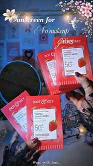 My little strawberry secret for that fresh, dewy, everyday g