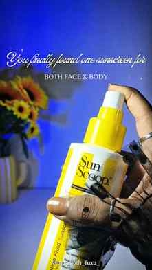 POV: You finally found a sunscreen that feels as good as it