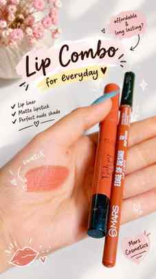 The lip combo that has been living rent-free in my makeup ba
