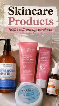 Must try skincare products
@drsheths @plumgoodness @dotandk