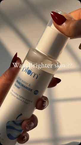 Plum Niacinamide Serum (10% Niacinamide Face Serum) is a ski