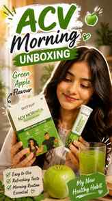 Unboxing my little morning refresh 🍏💚✨
#ACVMorning #ugccr