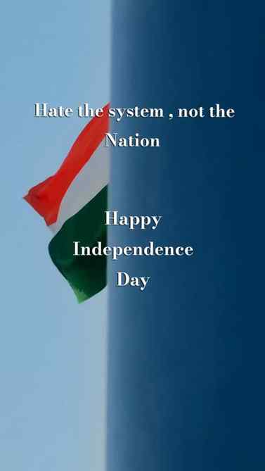 Happy Independence Day , 🇮🇳

#15august #independenceday #e