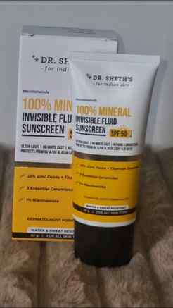 ☀️ Block the sun, not your glow! Dr. Sheth’s 100% Mineral In