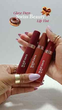 Swiss Beauty Glaze Days Lip Tint 💋
Glossy, juicy & effortle