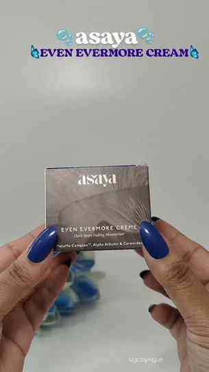 Unboxed a little skincare happiness from Asaya 💙✨
Meet my n
