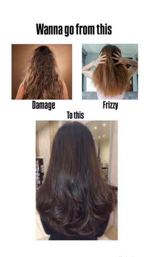 ✨ Frizzy aur dry hair ko bolo bye! 💚 @hairandstyle.in
Berin