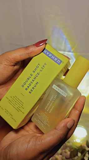 I've been using the Hyphen Double Shot Radiance-Lift Serum f