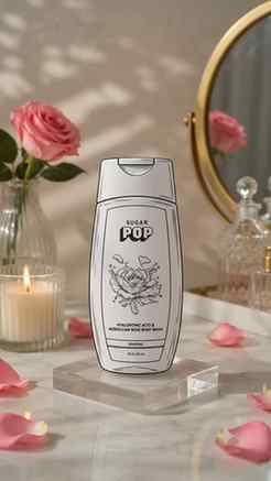 ✨ A hydrating body wash infused with Hyaluronic Acid and Mor