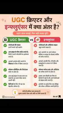 UGC Creator or Influencer? They're NOT the same! 👀
Many peo