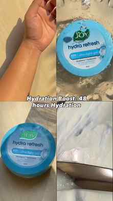Gel that hydrates without the grease -
yes please 💙
@joy_