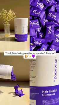 Comment "link" Be Bodywise Hair Gummies are packed with Biot