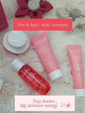 Comment link 🔗 for pr form
Mini skincare, full-size glow ✨�