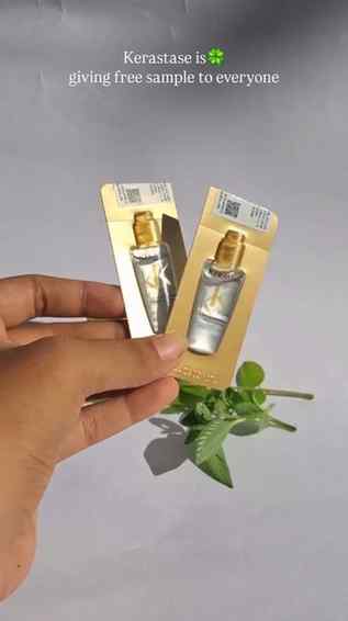 Kerastase is giving free sample to everyone 🍀🧿🥹
#ugccreat