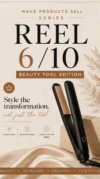 Reel - 6/10 beauty tool edition
“Beauty tools hype nahi… g