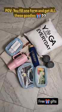 Follow + comment "YOGA"💗I'll send you the form link! 🎁👀