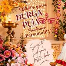 Your Durga Puja fashion personality has entered the chat. ❤️