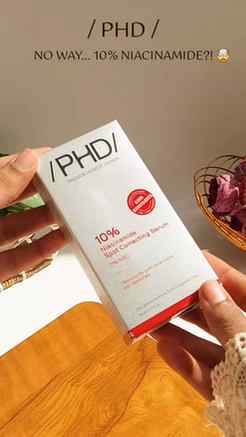 Dark spots? We’re coming for you. 👀✨
PHD 10% Niacinamide Sp