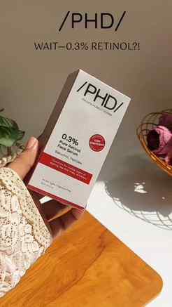 POV: You finally added retinol to your night routine 🌙✨
PHD
