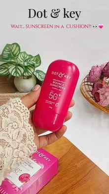 WAIT… SUNSCREEN IN A CUSHION?! 👀☀️💗
the dot & key dragon f