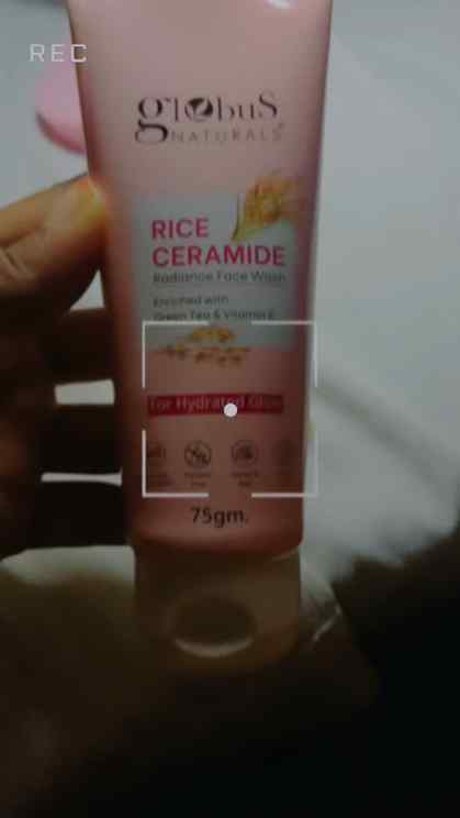 Tried the *Globus Naturals Rice Ceramide Radiance Face Wash*