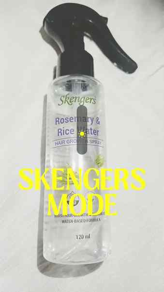 Recently started using the Skengers Rosemary & Rice Water Ha