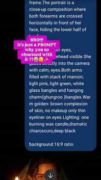 Follow me and comment "PROMPT" ✨️😭❤️
.
.
.
#follow #viral #
