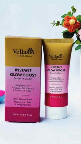 Instant glow unlocked 🌟
This Vellasio instant glow boost cr
