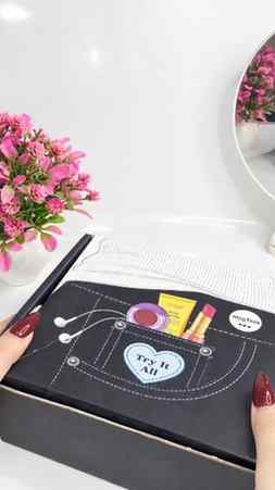 You found a way to try luxury products without wasting money