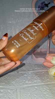 Wrapped in the warm sweetness of salted caramel and soft coz