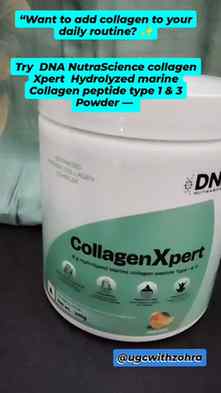 DNA NutraScience Hydrolyzed Collagen Powder π
An easy addit