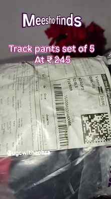 Meesho finds comment for links 🖇️ 

Track pants set of 5 at